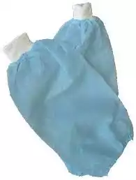 Нарукавники медицинские, материал СМС 40г/м2, ламинированные, на манжете, нестерильные