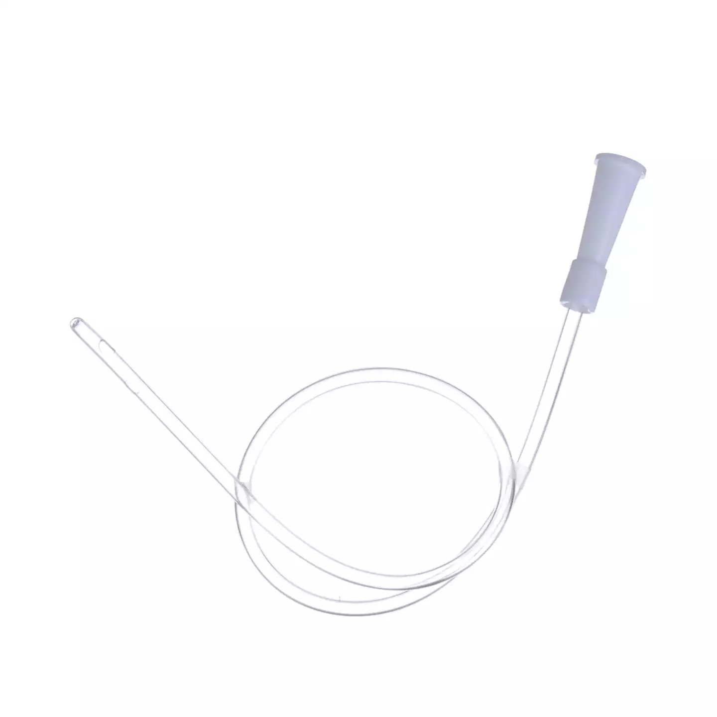 Катетер Нелатона женский CH-12, длина 20см, диаметр 2,8/4,0мм, цвет белый, стерильный