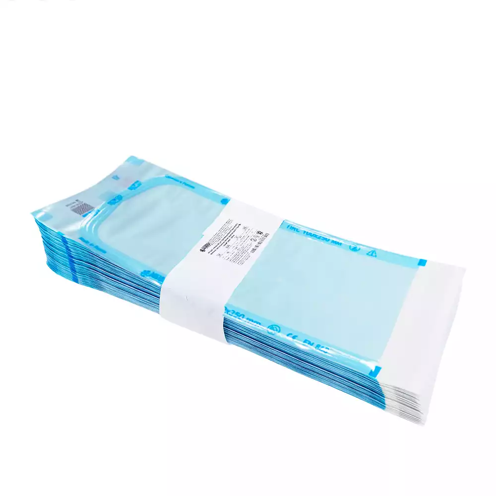 Пакет СтериТ, размер 100*250мм, комбинированный, самоклеющийся, упаковка 100шт