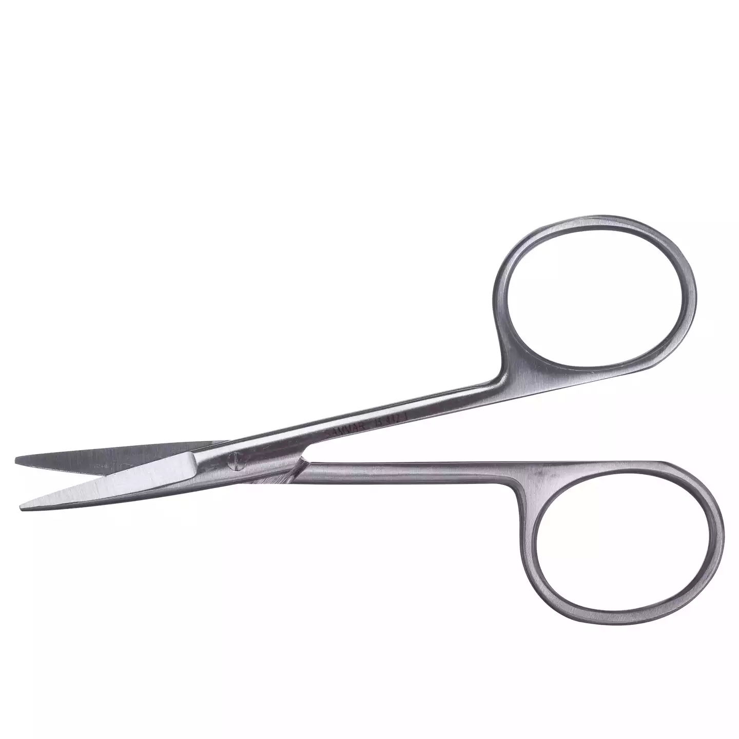 Ножницы: Operating вертикально-изогнутые тупоконечные, длина 105 мм