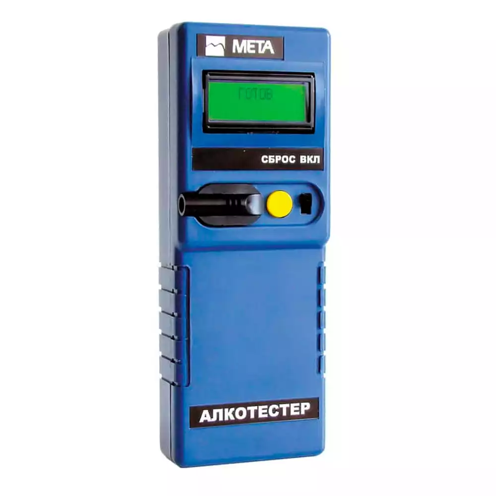 Анализатор паров этанола в выдыхаемом воздухе Алкотетер-01 (с поверкой)