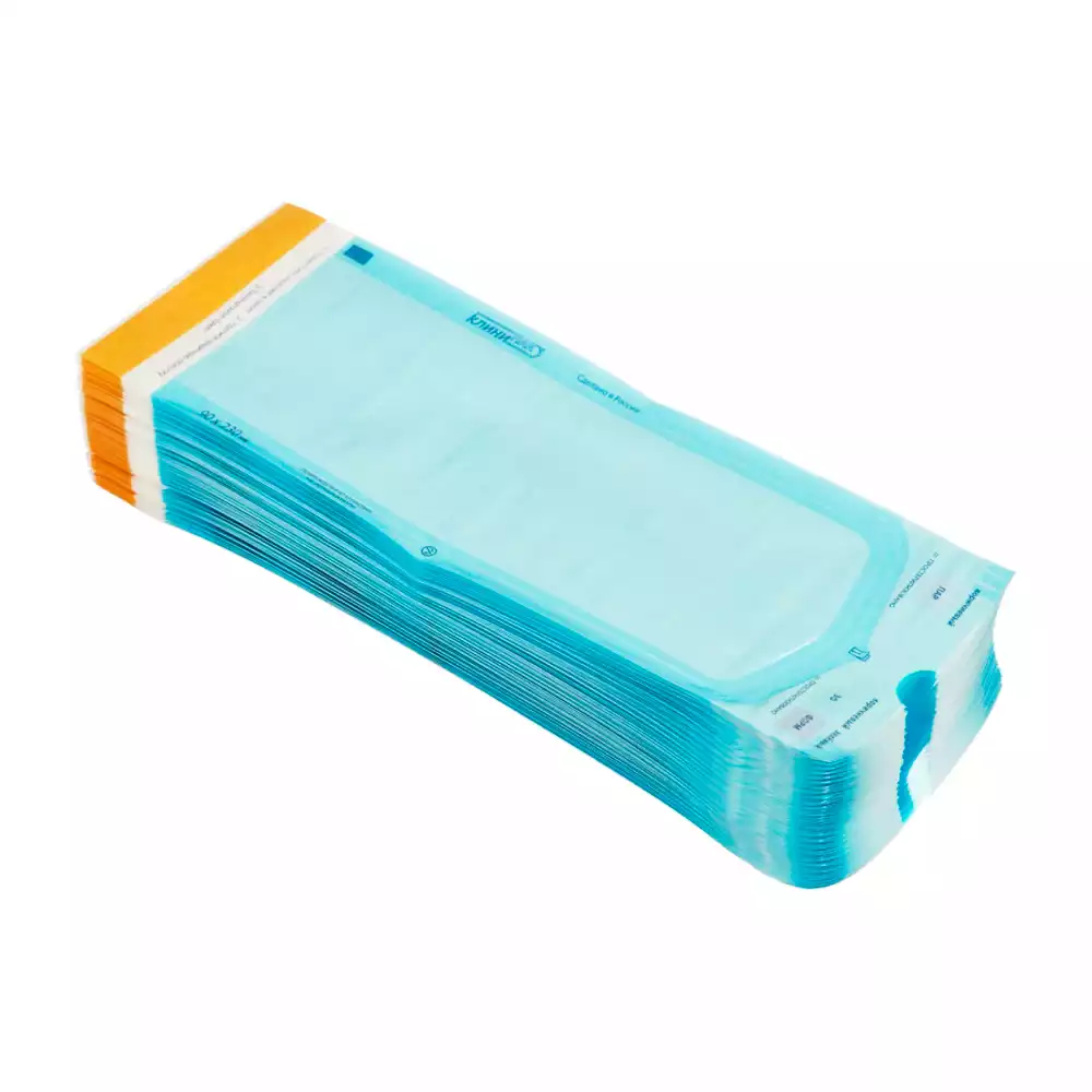 Пакет Клинипак, размер 100*200мм, комбинированный, самозапечатывающийся, упаковка 200шт