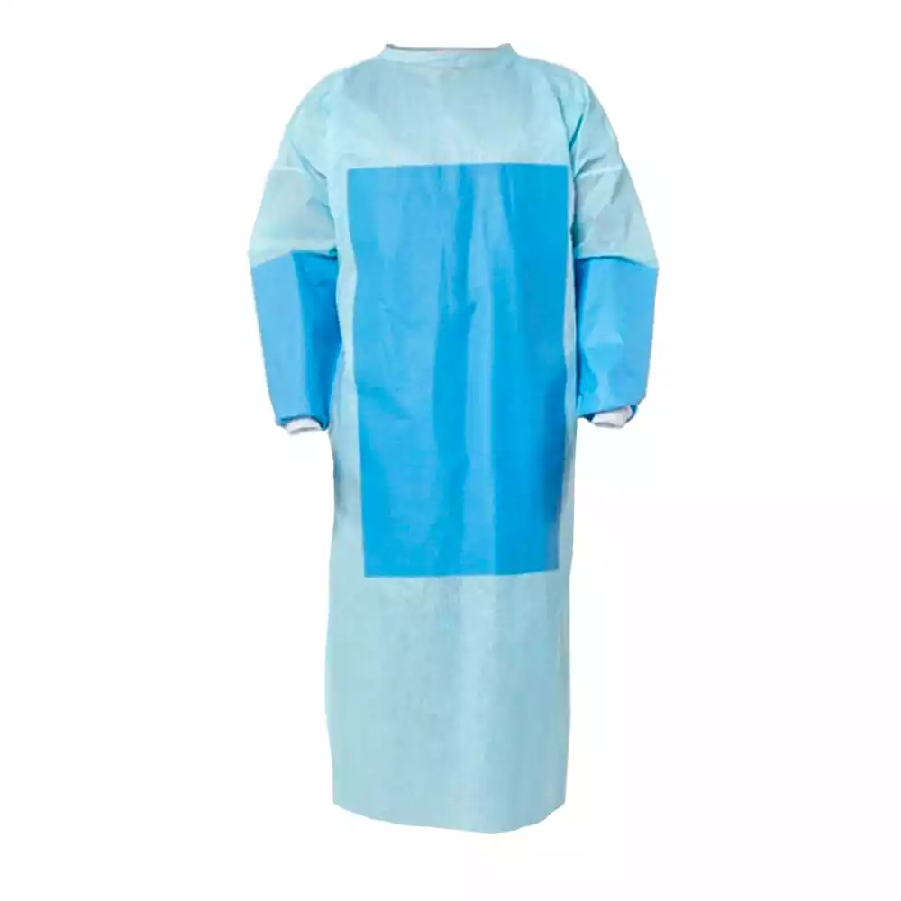 Халат хирургический ЕВРО, длина 140см, материал СММС 42г/м2 + ламинат, с усиленной защитной зоной, размер 56-58, стерильный