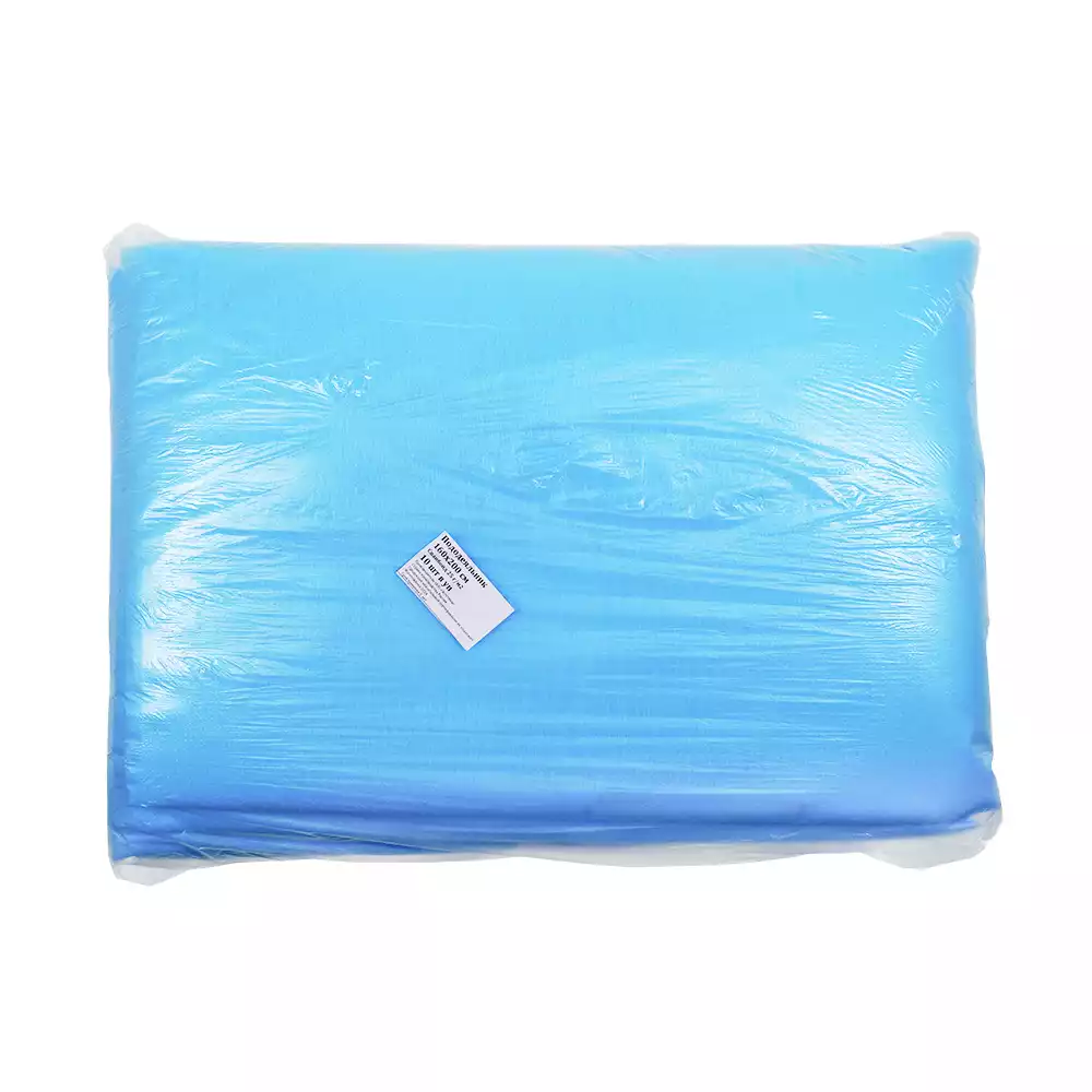 Пододеяльник, размер 200х160см, материал Спанбонд, плотность 25г/кв.м, нестер. одноразовый, цвет голубой