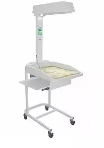 Стол АИСТ-1, для санитарной обработки новорожденных, с матрацем