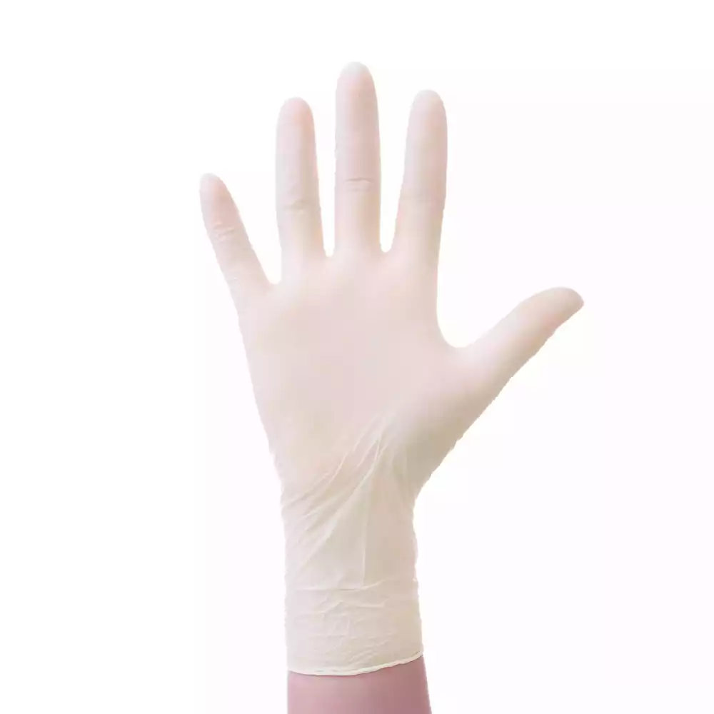 Перчатки BASIC EXAM PF, размер S, латексные, неопудренные, текстурированные, нестерильные, упаковка 50 пар